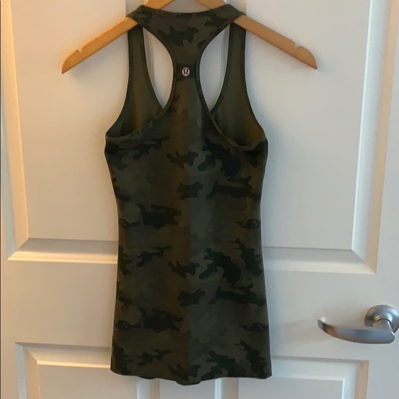 🍋 lululemon camo cool racerback tank top size 6 (lululemon size small) - Picture 9 of 16